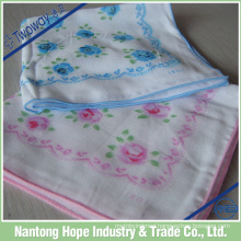 Wholesale Super Soft Bamboo Gauze baby Handkerchief